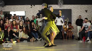 Nadou & Céline VS Landry & Windy - Olympiads Of Kizomba 2019 🏆 - Authentic Final