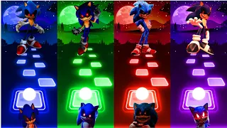Sonic Exe vs Sonic Exe vs Sonic Exe vs Sonic Exe | Tiles Hop EDM Rush