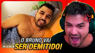 REAGINDO AO BRUNO TROLLANDO MINHA CASA!