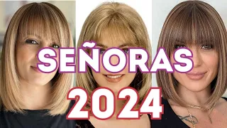 50 CORTES para SEÑORAS 2024 ✂️👌 MODERNOS ESTILOS señoras