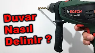 Matkapla Duvar / Fayans Nasıl Delinir ? Beton Delme Ucu Nasıl Seçilir? Duvar Delmenin  Püf Noktaları