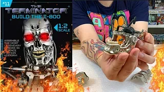 Build The Terminator T-800 Issue 11 - Assembling Neck + Jaw Joints  ( Speed Build )