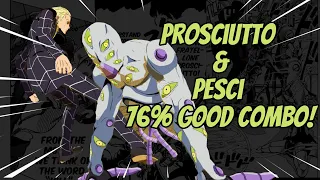 Prosciutto & Pesci 76% combo No Assist 3Bars to start -  JoJo All Star Battle R