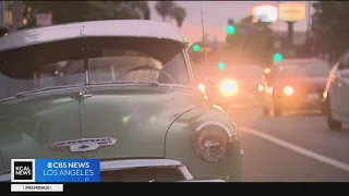 Highland Park lowriders say LAPD is targeting them with 'No Parking' signs