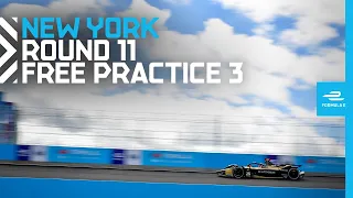 2021 ABB New York City E-Prix - Race 11 | Free Practice 3