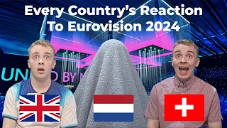 Every Country's Reaction To Eurovision 2024