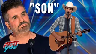 DAD KILLED IN FREAK ACCIDENT! Mitch Rossell Sings "Son" EMOTIONAL Tribute on AGT 2023