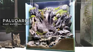 paludarium Giant waterfall with mist effect