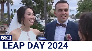 Leap Day weddings, birthdays across SoCal