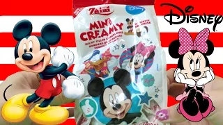 Disney Mickey Mouse Mini Creamy Milk Chocolate Eggs Surprise by Zaini Unboxing