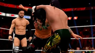 WWE World Heavyweight Championship No. 1 Contender Triple Threat Match