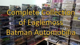 Complete Collection of Eaglemoss Batman Automobilia (issue 1-85 + 6 special issues)