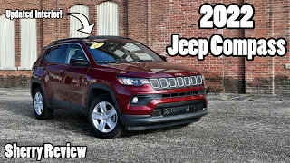 NEW Updated Interior! - 2022 Jeep Compass Latitude | Sherry Review