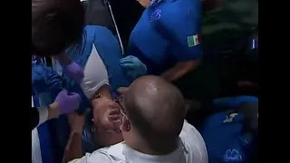 Golpe al réferi en pelea de Box Azteca