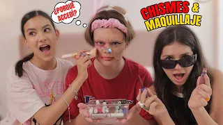 ¡Desafío De Maquillaje! Embellecemos  a Brandon mientras los chismes se ponen buenos | TV Ana Emilia