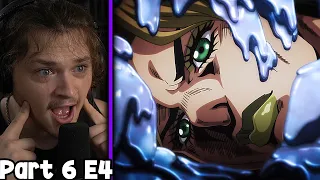 EVERYTHING IS COOM || Jojo's Bizarre Adventure Stone Ocean Episode 4 Reaction