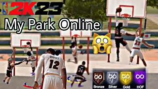 My 6'5 Playmaking Slasher BUILD IS CRAZY CONTACT - NBA 2K23 Mobile My Park Online