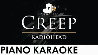 Radiohead - Creep - Piano Karaoke Instrumental Cover with Lyrics