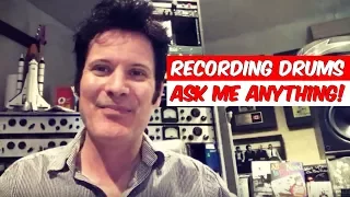 [LIVE Q&A] Recording Drums- Ask me anything - Warren Huart: Produce Like A Pro