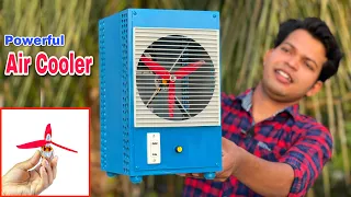 How To Make High Speed Air Cooler From Drone Motor || अब आसानी से घर पर बनाएं कूलर