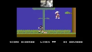 Lukozer Retro Game Review - 585 - Legend Of Kage - Commodore 64