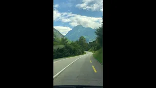 Drive from Interlaken to Grindel ward Switzerland