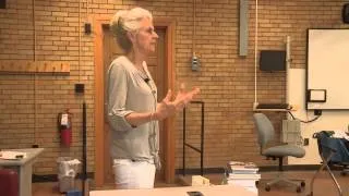 Dr. Susan Nolan demonstrates multisensory instruction