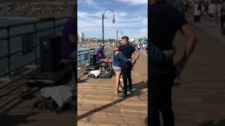 Terry Prince / marriage proposal on the Santa Monica pier