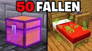 50 FALLEN in Minecraft um deine Freunde zu PRANKEN!