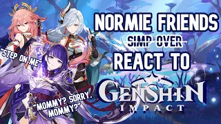 My Friends React to MORE Genshin Impact Characters!