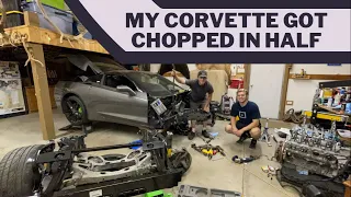 I Cut my C7 Corvette in HALF...