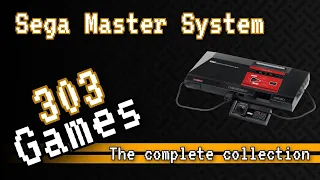 The Sega Master System collection [303 games] video evolution and review