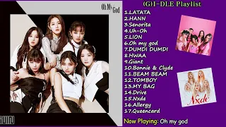 [(G)I-DLE Playlist] (여자)아이들 노래 모음 💖 | All Title Songs | 타이틀 전곡 | #Playlist #gidle #KPop