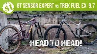 GT Sensor Expert vs Trek Fuel EX 9.7 | Trail Bike Head To Head! |