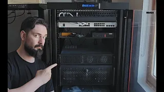 my server rack before I nuke everything