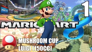 Mario Kart 8 - 01 -  Mushroom Cup (Luigi)