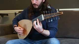 Greensleeves - Francis Cutting on Renaissance Lute