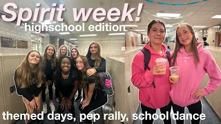 spirit week in my life! *pep rallies, theme days, snacks, friends, homework*