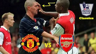 Arsenal vs Manchester United Premier League Highlights 19/20: Keane,  Beckham, Giggs vs Viera, Henry