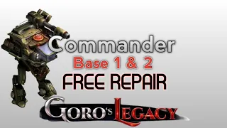 War Commander Operation : Goro's Legacy Commander Base 1 & 2