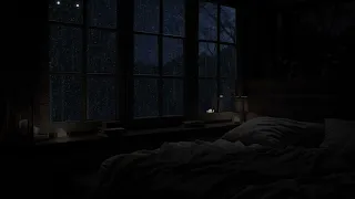 Rain Sounds | Transform your bedroom into a cozy haven with gentle rain sounds for sleep