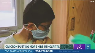 Rising Omicron numbers concern doctors as more kids enter hospitals around the nation