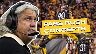 4 Pass Rushing techniques NFL teams use | Rob Ryan's Film Room