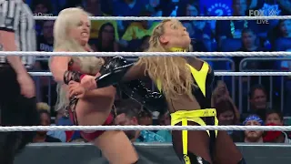 Liv Morgan botches her move against on Natalya. No Chemistry at all. SmackDown 07.15.22