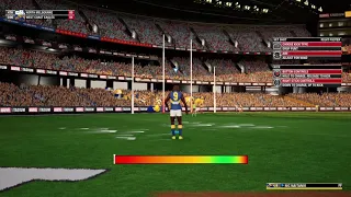 Nic natanui goal after the siren Round 8 2013 - afl Evolution 2