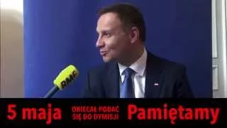 Wiek emerytalny - Andrzej Duda