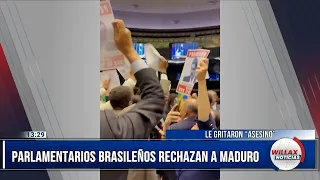 Willax Noticias Edición Mediodía -MAY 31- 3/4 - PARLAMENTARIOS BRASILEÑOS RECHAZAN A MADURO | Willax