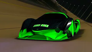 1 Million HP Devel Sixteen Alien Engine - test a Night Special Stage Route X