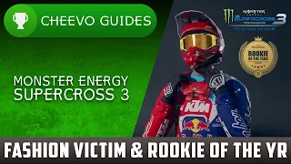 Monster Energy Supercross 3 - Fashion Victim & Rookie of the Year | Achievement Guide