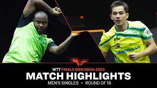 Quadri Aruna vs Hugo Calderano | MS R16 | WTT Finals Men Doha 2023